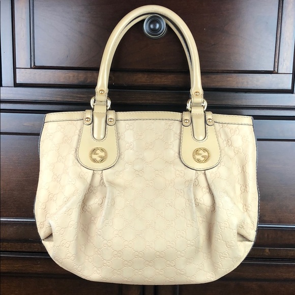 Gucci Guccissima Scarlett Stud Shoulder Bags - Picture 5 of 8